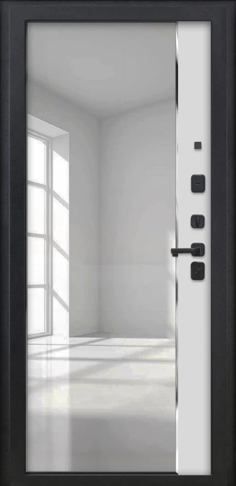 Входная дверь ДвериПРО Модель L-48 ФЛЗ-618 белый матовый DPRO220898 внутренняя сторона